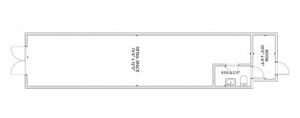 4540-4590 N Shadeland Ave, Indianapolis, IN à louer Plan d’étage– Image 1 sur 2