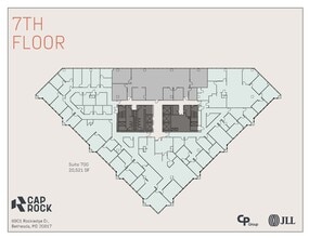 6903 Rockledge Dr, Bethesda, MD à louer Plan d’étage– Image 1 sur 1