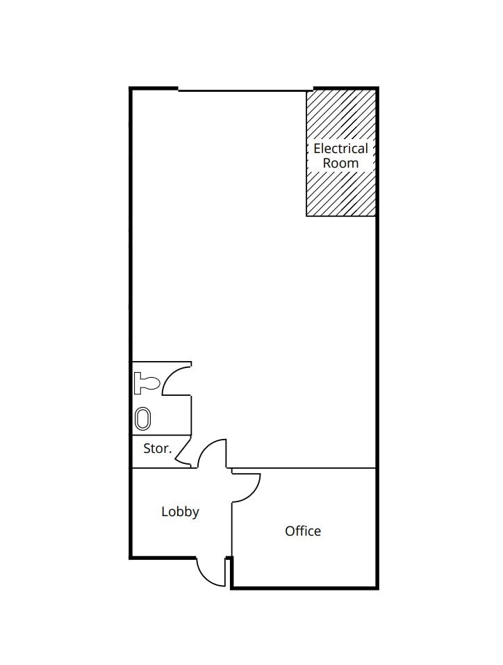 733-747 Ames Ave, Milpitas, CA à louer Plan d’étage– Image 1 sur 1