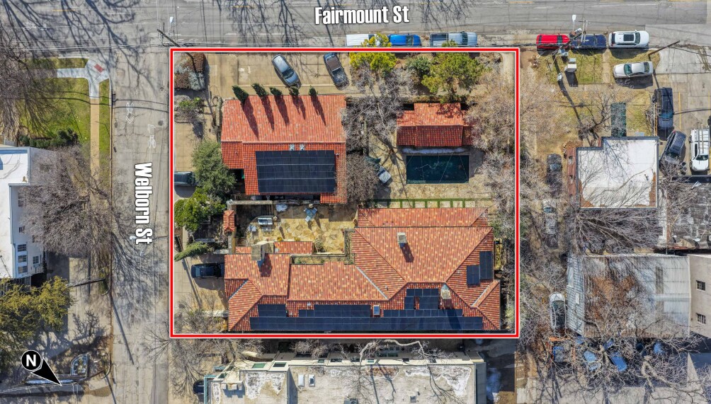 3702 Fairmount Street + 2505 Welborn Str portefeuille de 2 biens à vendre sur LoopNet.fr Photo principale– Image 1 sur 5