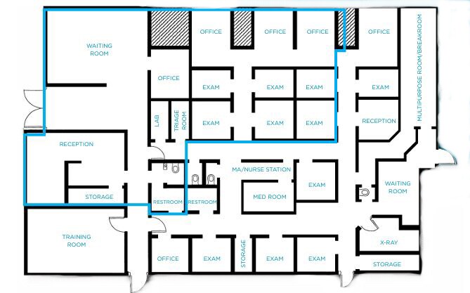 432 S Mill St, Tehachapi, CA à louer Plan d’étage– Image 1 sur 1