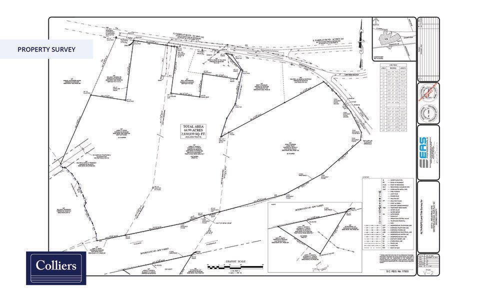 830 E Fairplay Blvd, Fair Play, SC à vendre - Plan cadastral – Image 2 sur 2