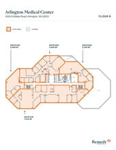 1005 N Glebe Rd, Arlington, VA à louer Plan d’étage– Image 1 sur 1