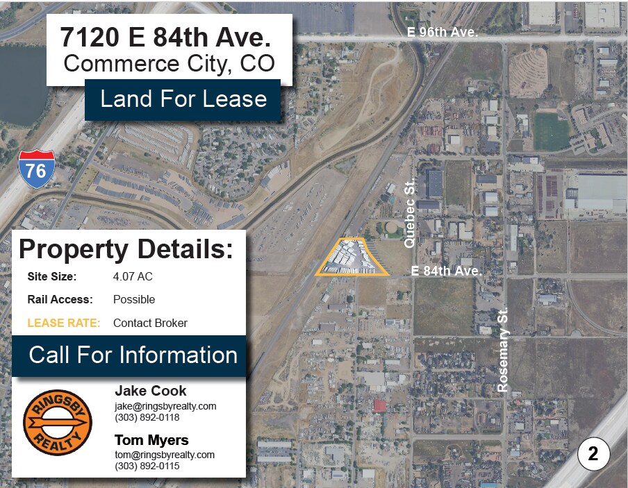 7120 E 84th Ave, Commerce City, CO à louer Photo principale– Image 1 sur 2