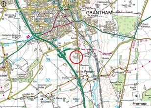 Spittlegate Level, Grantham à louer Carte– Image 2 sur 2