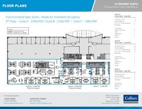10 Parkway Blvd N, Deerfield, IL à louer Plan d’étage– Image 2 sur 2