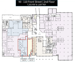 100 Front St, Worcester, MA à louer Plan d’étage– Image 1 sur 1