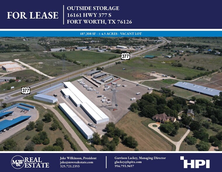 16161 Hwy 377, Fort Worth, TX à louer - Aérien – Image 1 sur 1