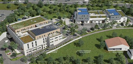 144 Chemin Des Prés Bouvaux, Annecy, HS - Vue aérienne  vue de carte - Image1