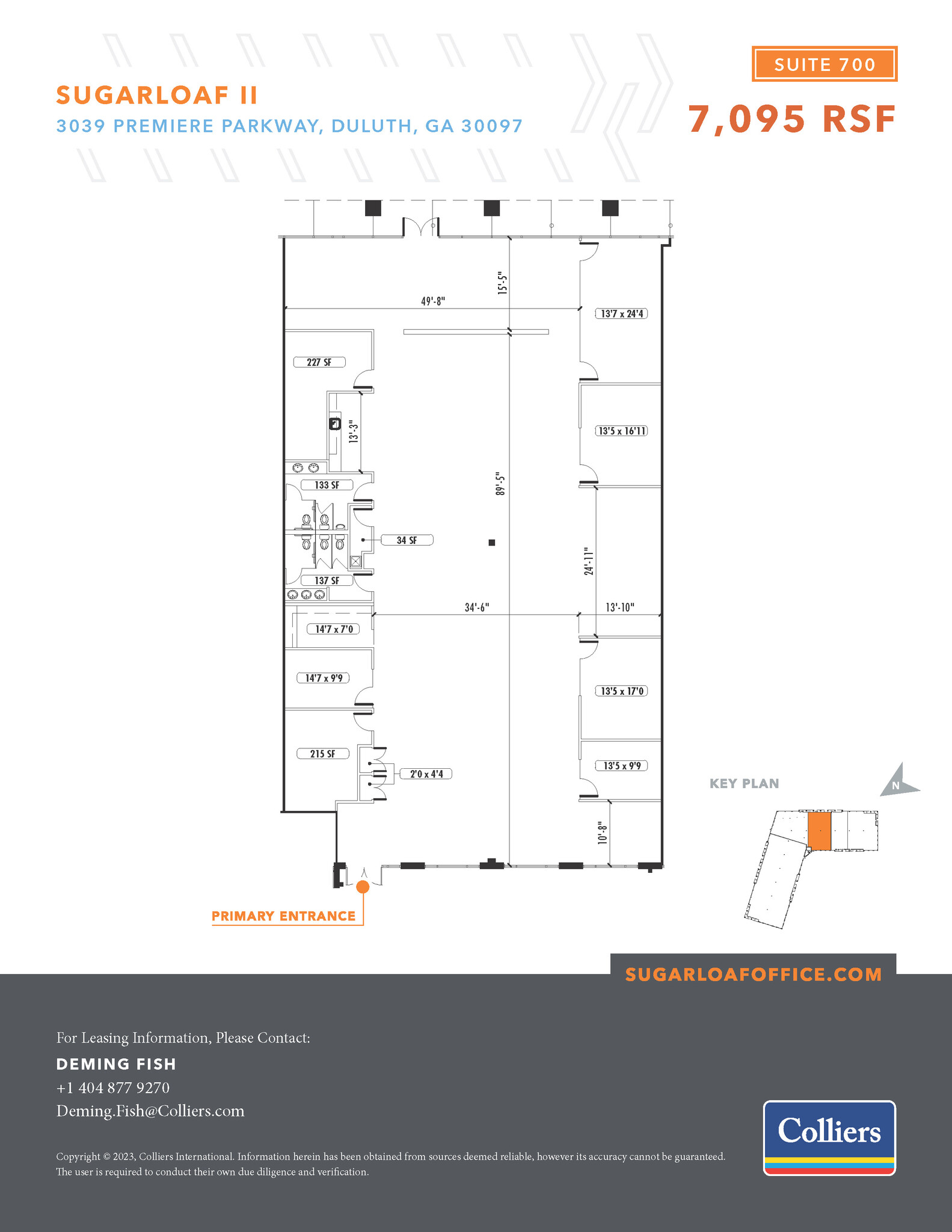 6700 Sugarloaf Pky, Duluth, GA à louer Plan d’étage– Image 1 sur 1