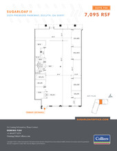 6700 Sugarloaf Pky, Duluth, GA à louer Plan d’étage– Image 1 sur 1