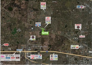 1600 Algonquin Rd, Hoffman Estates, IL - VUE AÉRIENNE  vue de carte