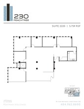 230 Peachtree St NW, Atlanta, GA à louer Plan de site– Image 1 sur 1