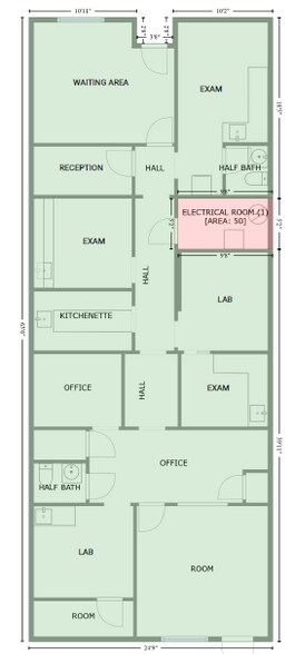 2205 Clinton Dr, Galena Park, TX à vendre - Plan d’étage – Image 2 sur 19