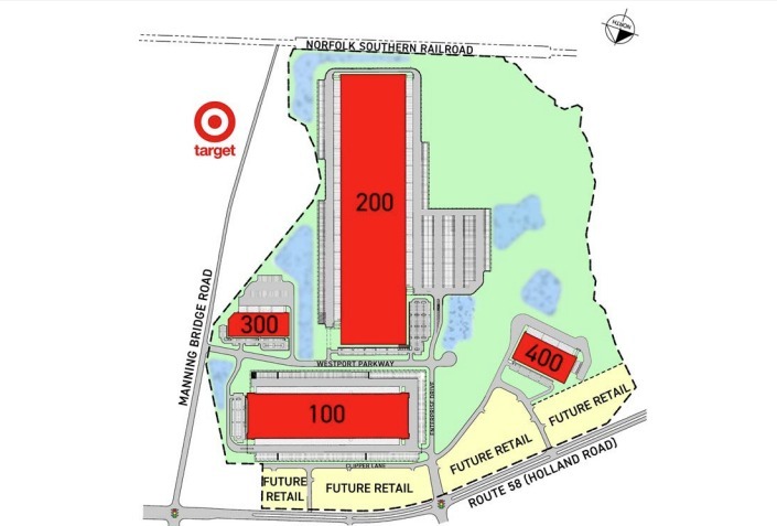 125 Westport Pky, Suffolk, VA à louer - Plan de site – Image 2 sur 2
