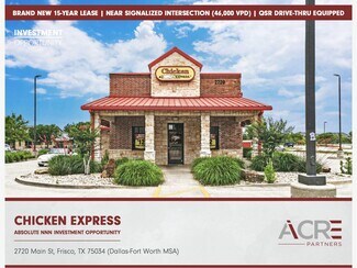 Plus de détails pour 2720 Main St, Frisco, TX - Local commercial à vendre