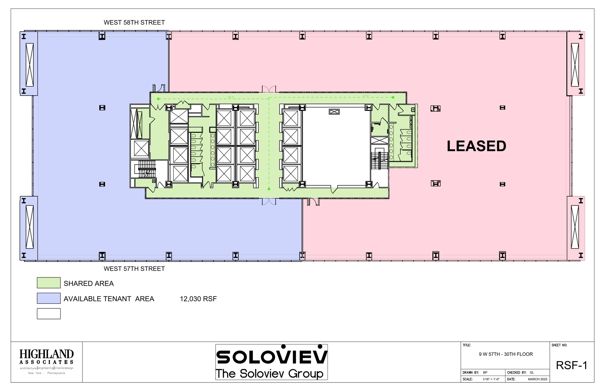 9 W 57th St, New York, NY à louer Plan de site– Image 1 sur 9