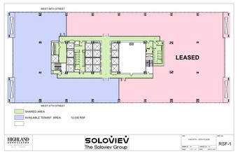 9 W 57th St, New York, NY à louer Plan de site– Image 1 sur 9