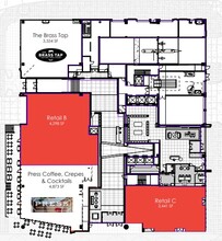 400 Hillsborough St, Raleigh, NC à louer Plan d’étage– Image 1 sur 1