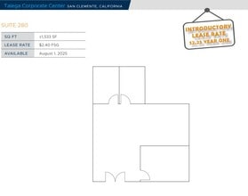 1211 Puerta del Sol, San Clemente, CA à louer Plan d’étage– Image 1 sur 1