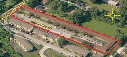 1510-1574 Leonaire Ct, Saint Louis, MO - VUE AÉRIENNE  vue de carte