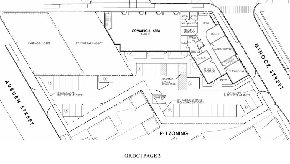 19505 Grand River Ave, Detroit, MI à louer - Plan d’étage – Image 3 sur 3