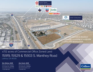 Plus de détails pour 15919-15933 S Manthey Rd, Lathrop, CA - Terrain à vendre