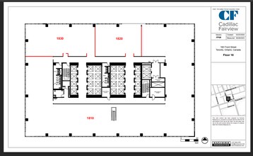 160 Front St W, Toronto, ON à louer Plan d’étage– Image 1 sur 1
