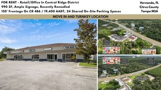 Plus de détails pour 1298 E Norvell Bryant Hwy, Hernando, FL - Local commercial à louer