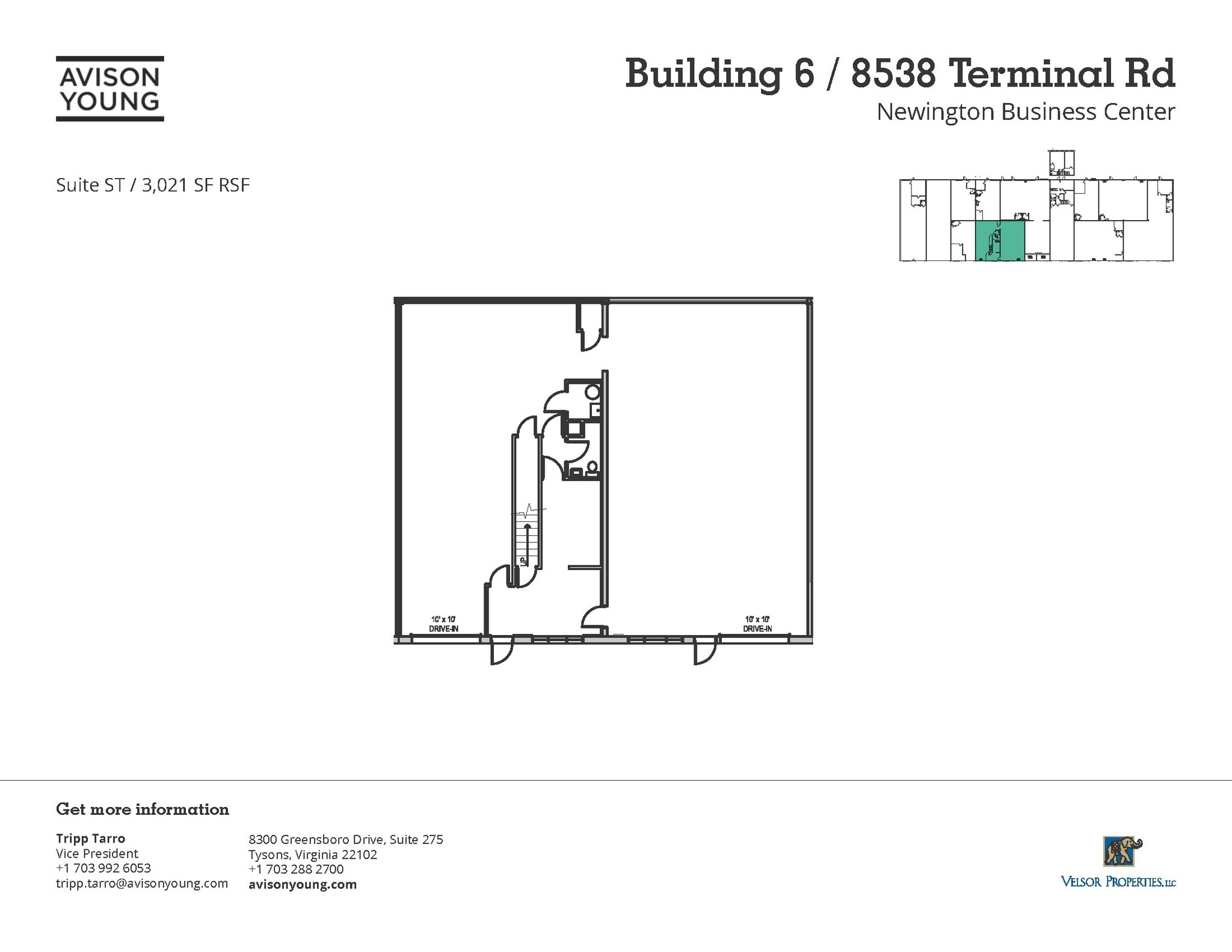 8536 Terminal Rd, Lorton, VA à louer Photo intérieure– Image 1 sur 1