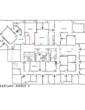 2825 Eastlake Ave E, Seattle, WA à louer Plan de site– Image 1 sur 1
