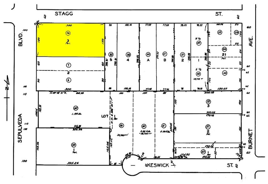 7750 Sepulveda Blvd, Van Nuys, CA à louer - Plan cadastral – Image 2 sur 3