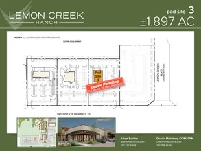 I-10 W & Balcones Creek Dr, Boerne, TX à louer Plan de site– Image 1 sur 1
