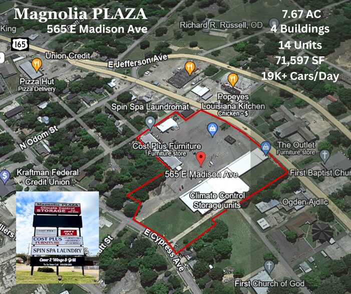 E Madison St, Bastrop, LA à louer - Aérien – Image 2 sur 11