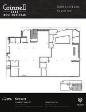 1435 W Morehead St, Charlotte, NC à louer Plan d’étage– Image 2 sur 2