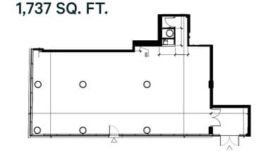1814-1835 Rue Sainte-Catherine E, Montréal, QC à louer Plan d’étage– Image 1 sur 1