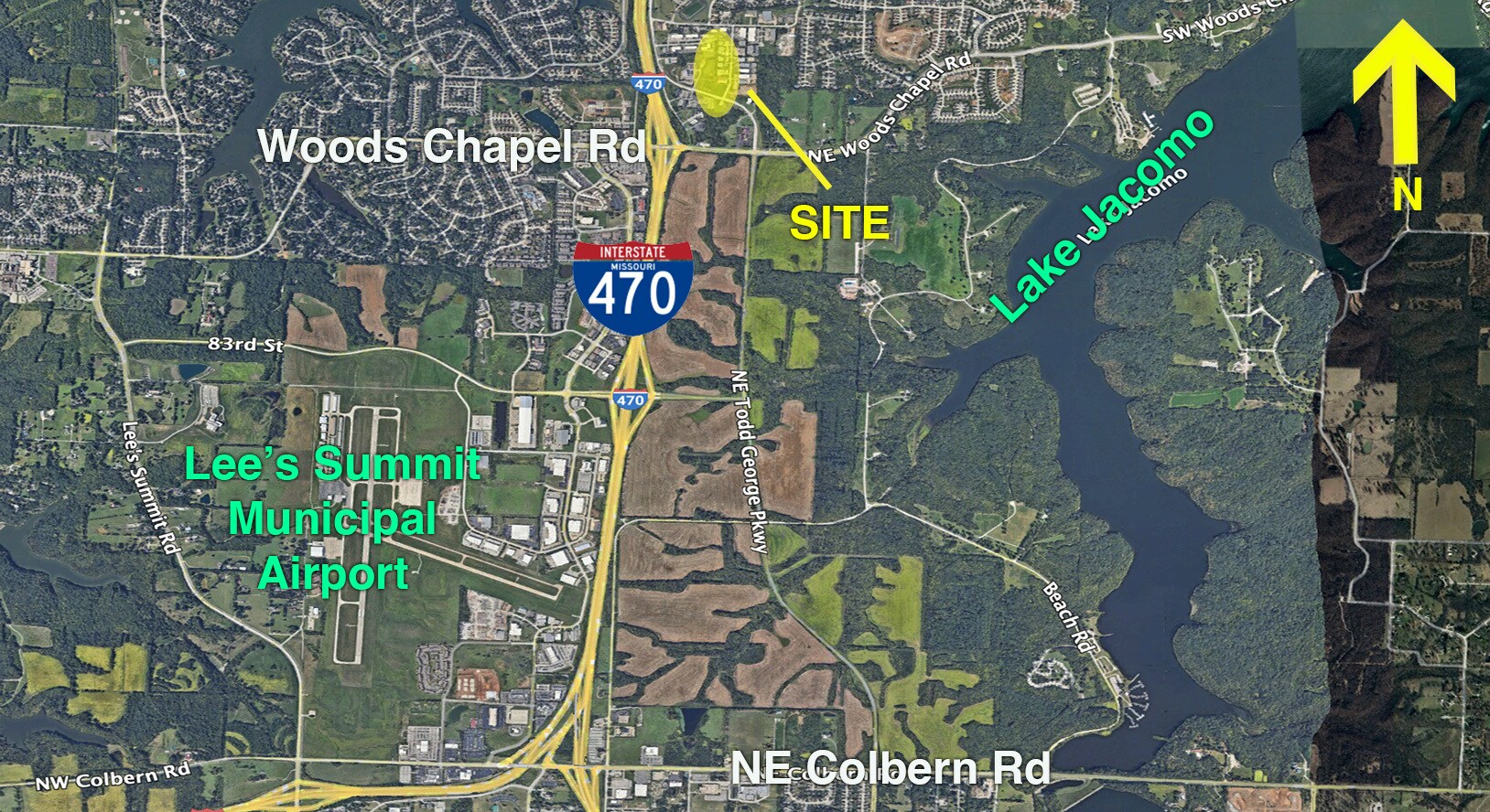 N & W Of NE Lakewood Way & NE Port Drive, Lee's Summit, MO à vendre Photo de l’immeuble– Image 1 sur 2