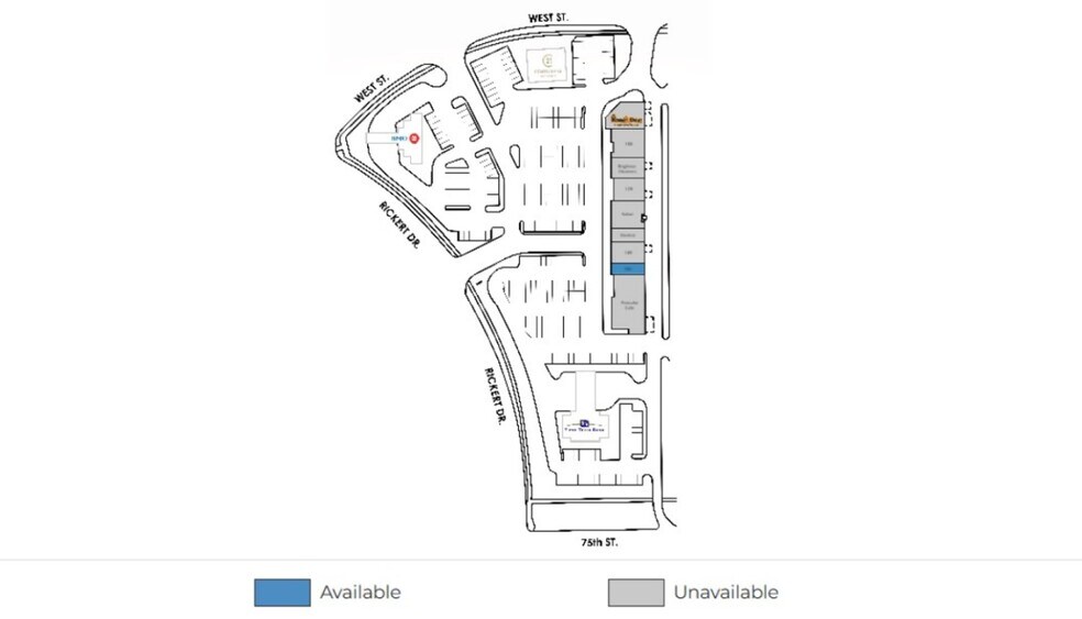 1292 S Rickert Dr, Naperville, IL à louer - Plan de site – Image 2 sur 4