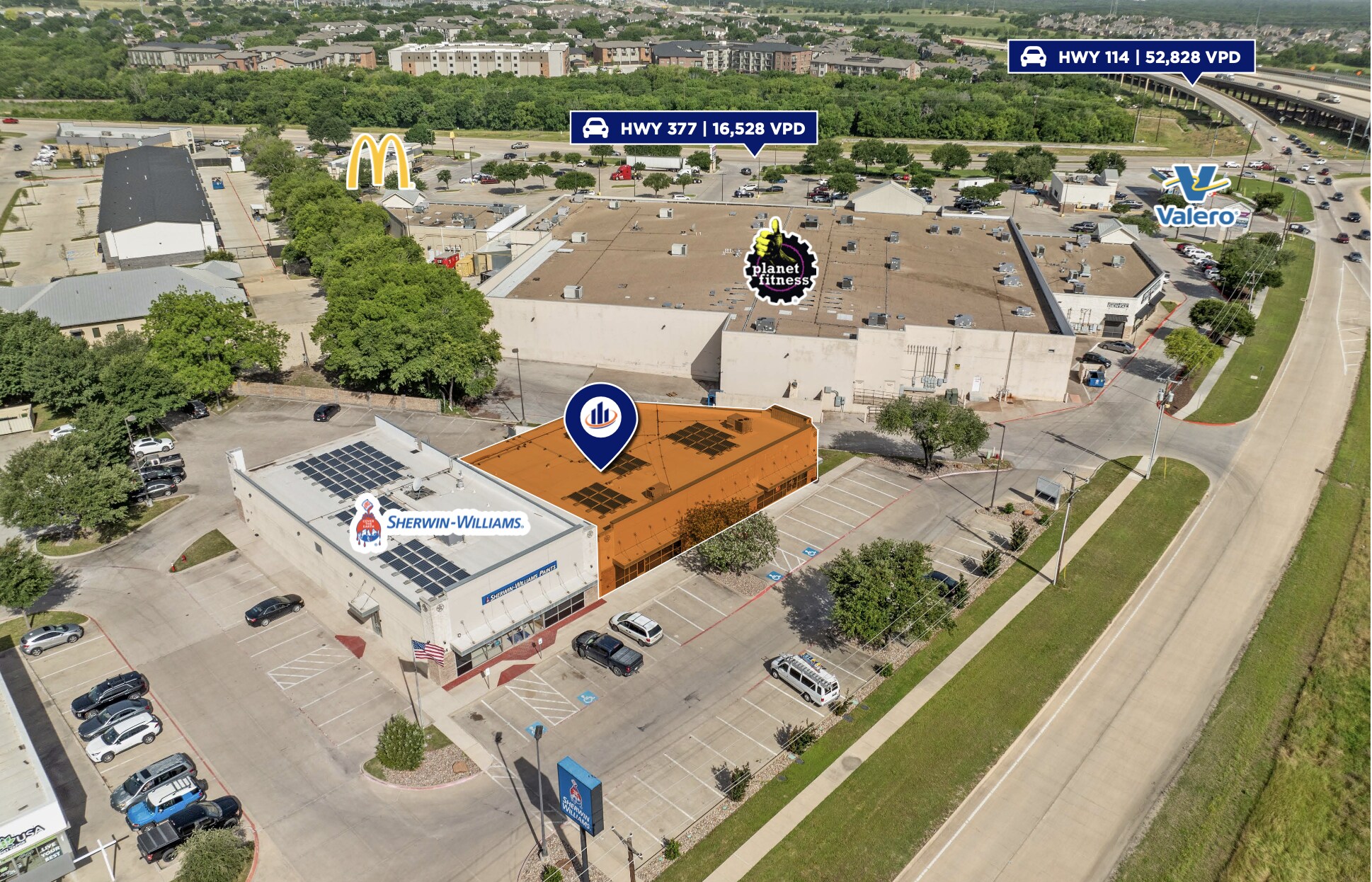 200-204 E State Highway 114, Roanoke, TX à vendre Photo de l’immeuble– Image 1 sur 3