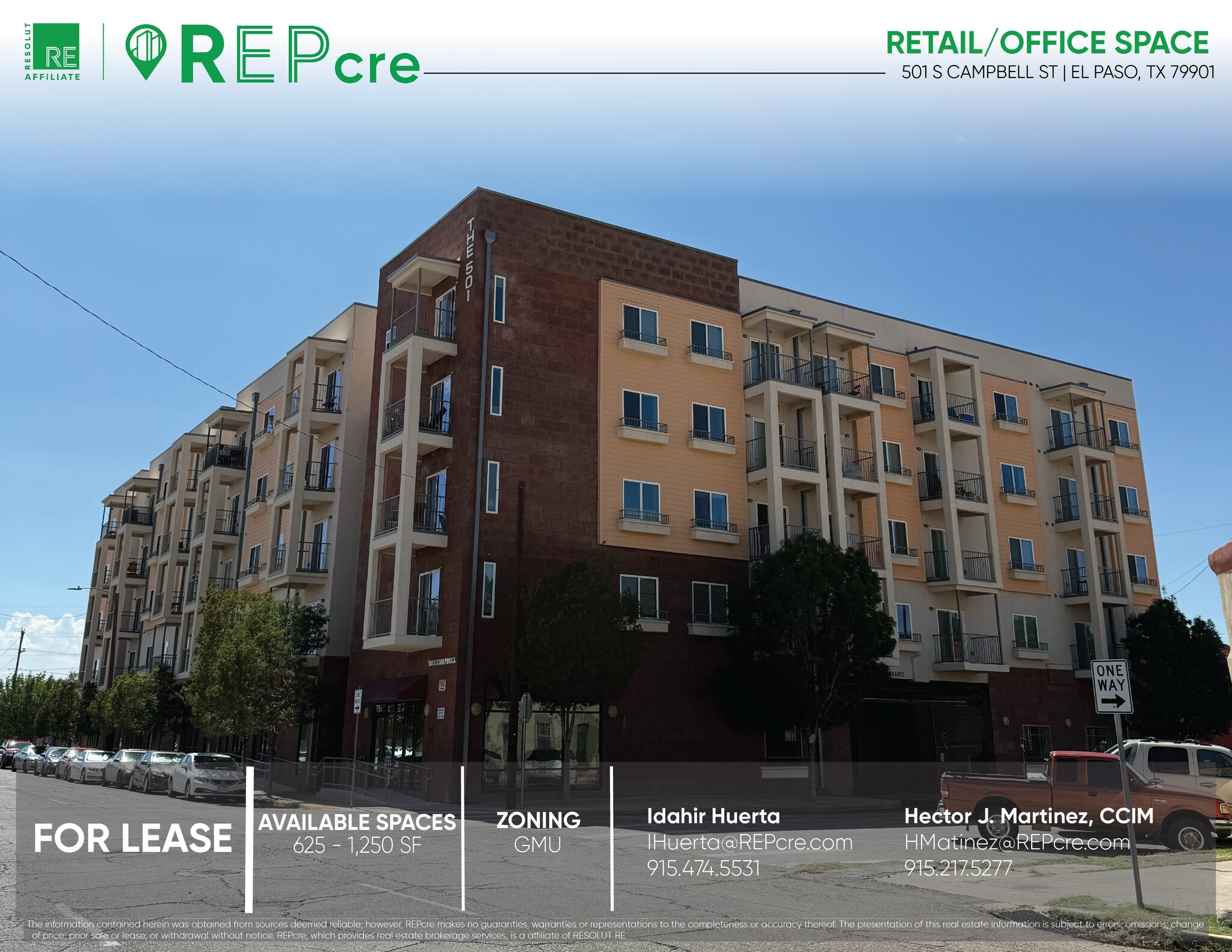 501 S Campbell St, El Paso, TX à louer Photo de l’immeuble– Image 1 sur 8