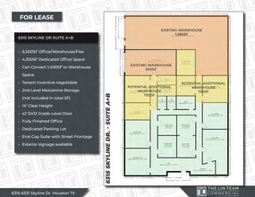 6315-6331 Skyline Dr, Houston, TX à louer Plan de site– Image 1 sur 41