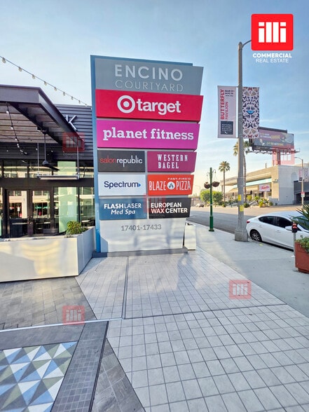 17401-17405 Ventura Blvd, Encino, CA à louer - Photo de l’immeuble – Image 2 sur 8