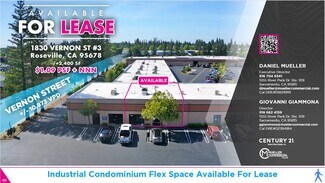 Plus de détails pour 1830 Vernon Street, Roseville, CA - Local d'activités à louer