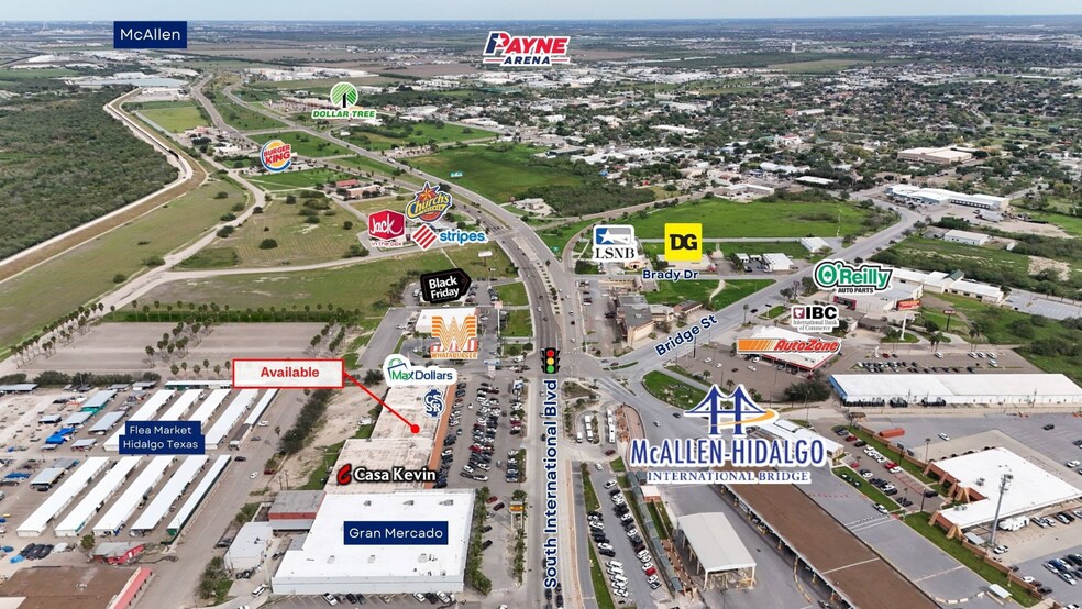 908 S International Blvd, Hidalgo, TX à louer - Aérien – Image 2 sur 12