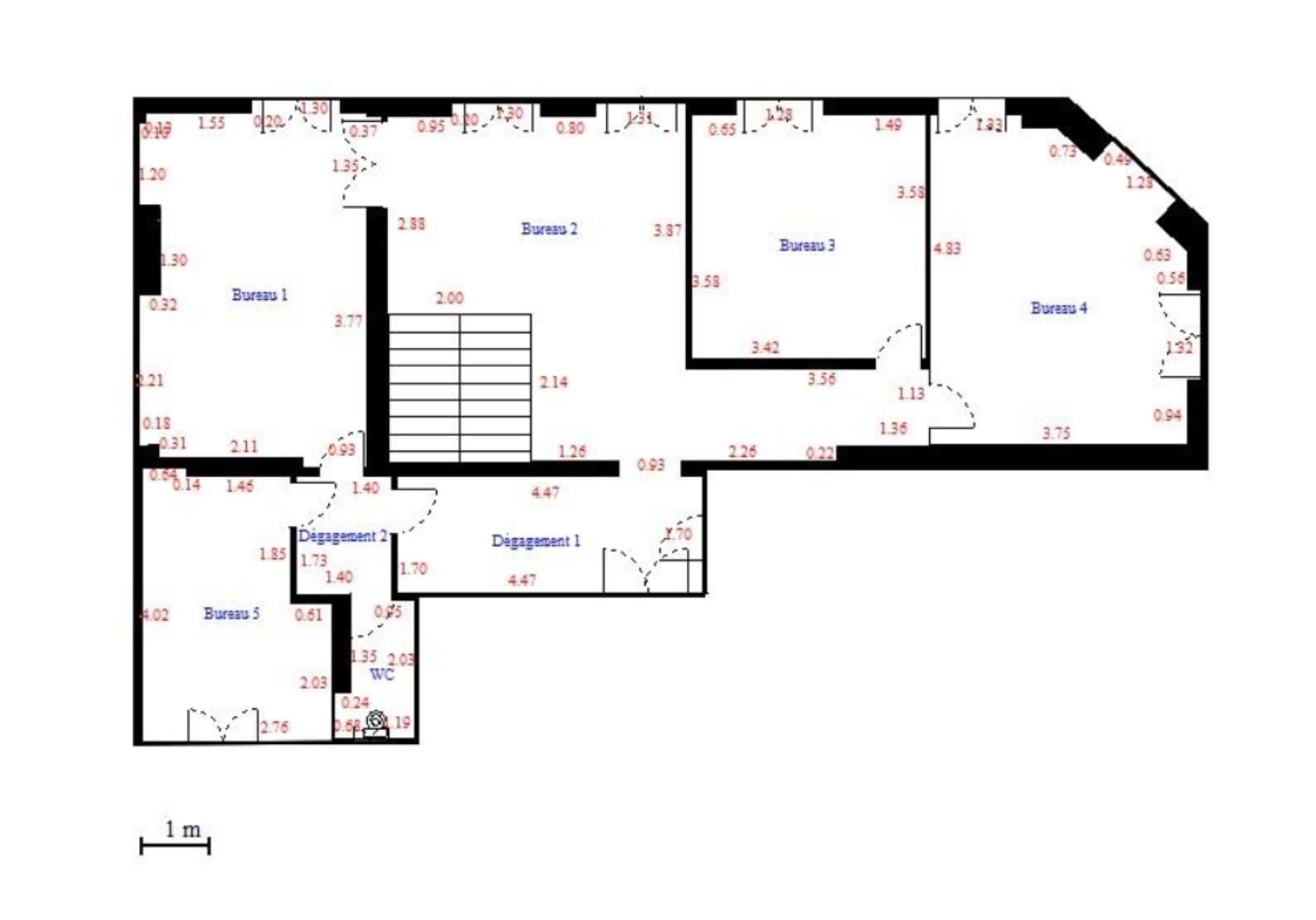 30 Rue Cambacérès, Paris à louer Plan d’étage– Image 1 sur 9