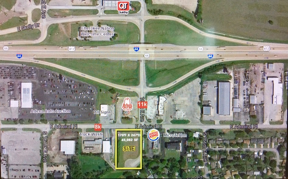 16416 E Admiral Pl, Tulsa, OK à vendre - Aérien – Image 1 sur 1
