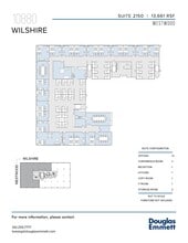10880 Wilshire Blvd, Los Angeles, CA à louer Plan d’étage– Image 1 sur 1