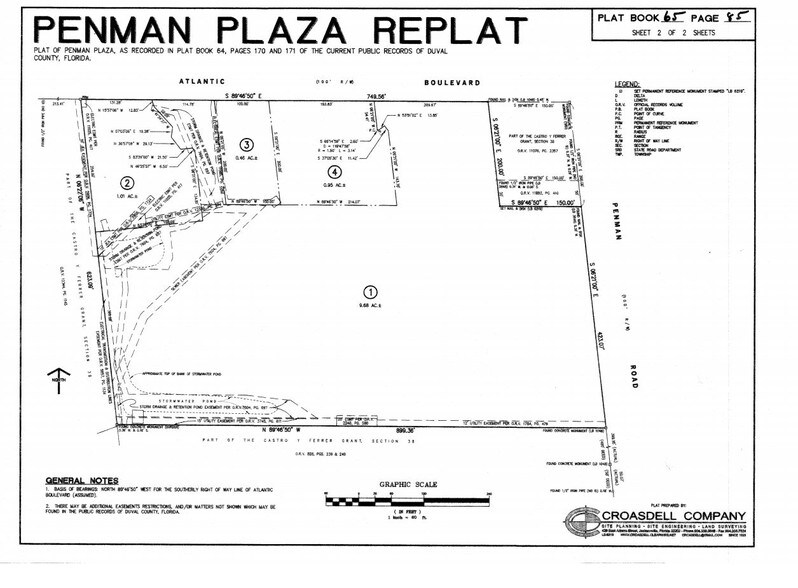 1209-1227 Atlantic Blvd, Neptune Beach, FL à louer - Plan cadastral – Image 3 sur 4