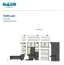 6420 Wilshire Blvd, Los Angeles, CA à louer Plan d’étage– Image 1 sur 1