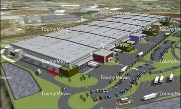 Plaisance-du-Touch, HG - Vue aérienne  vue de carte